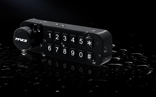 薄至10mm，美科電子密碼鎖重新定義超薄！